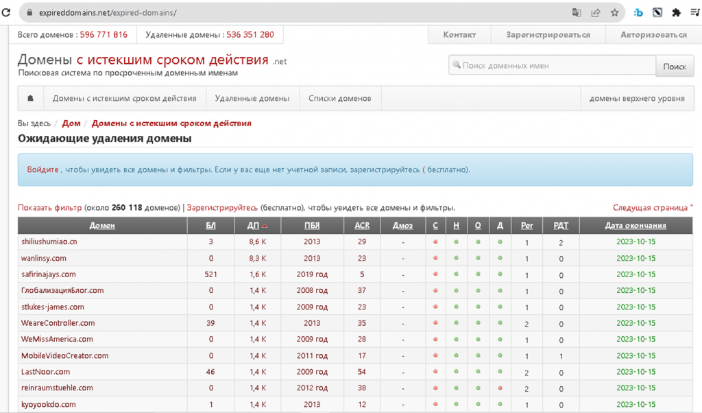 expireddomains.net 